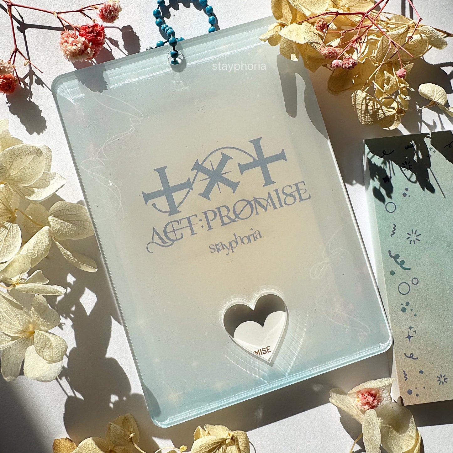 »ACT: PROMISE« ACRYLIC PHOTOCARD HOLDER