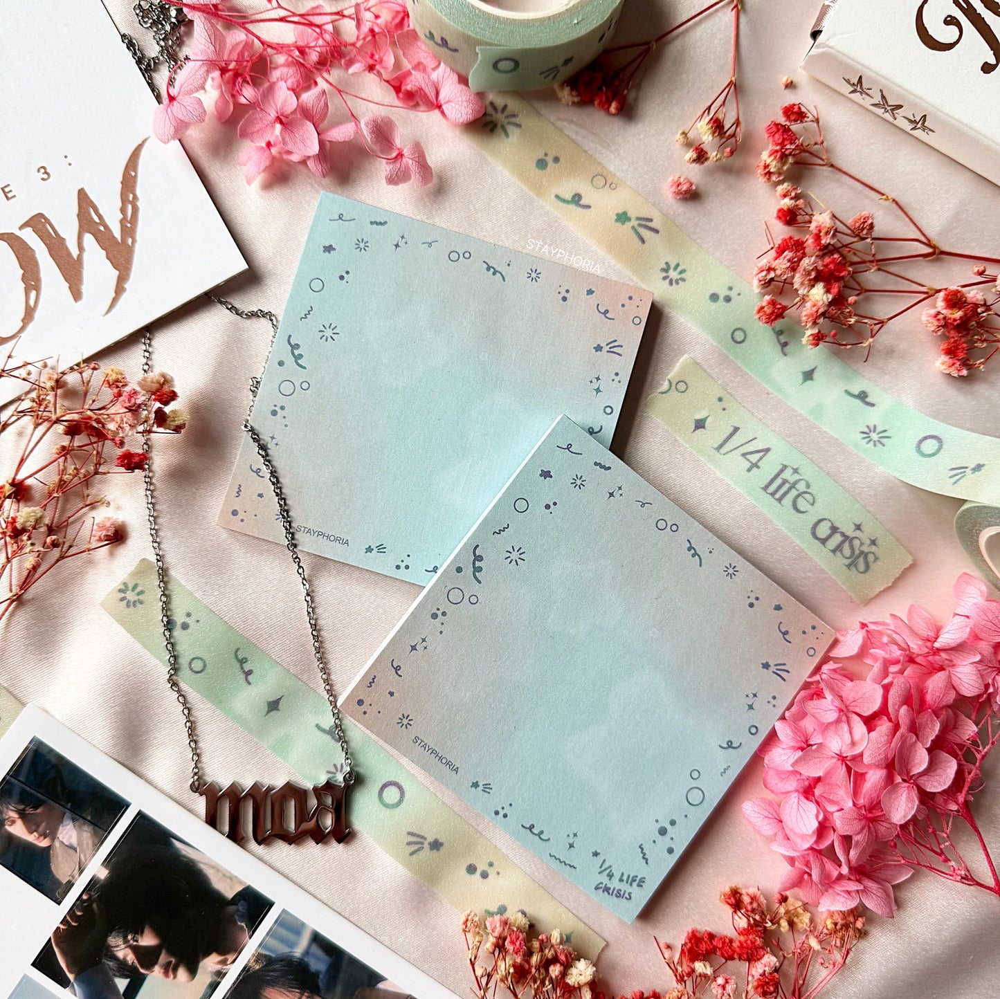 »1/4 LIFE CRISIS« STATIONERY SET