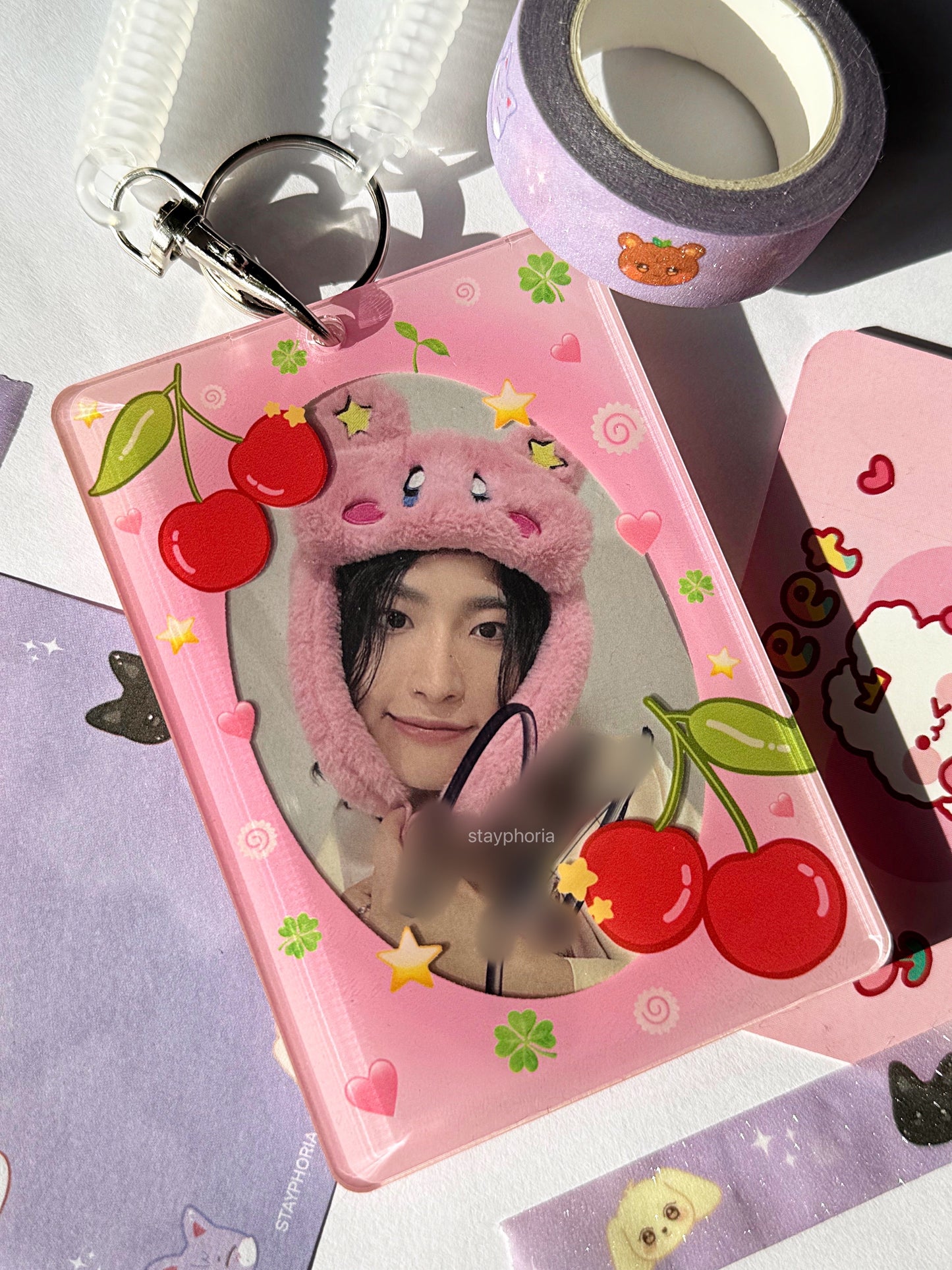 »CHERRY CHERRY« ACRYLIC PHOTOCARD HOLDER