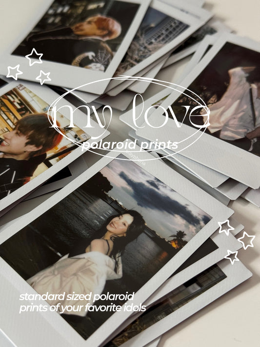 »MY LOVE« POLAROID PRINTS