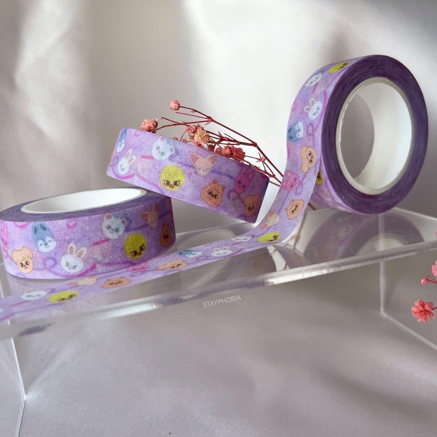 »SKZOO CONFETTI« GLITTER WASHI TAPE