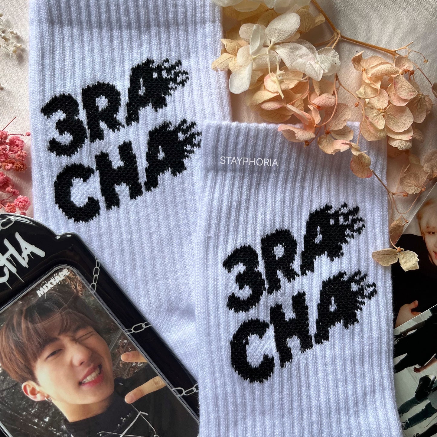 »3 RACHA« SOCKS [WHITE]