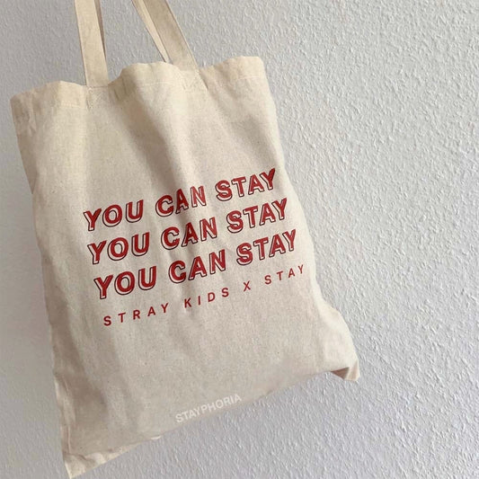 »YOU CAN STAY« TOTE BAG
